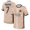 Officiële Voetbalshirt Paris Saint-Germain Mbappé 7 Vierde Jordan 2023-24 - Heren